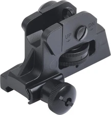 A2 Rear Sight - Picatinny Iron Sights with All Metal Construction - Two Aperture
