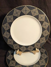 URBAN LIGHTS by Lenox - 2 Accent Plates 9 3/8"  - Excellent Used Condition 