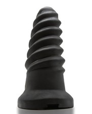Oxballs Screwdhole Screw'd-in Open Tip Masturbator - Black