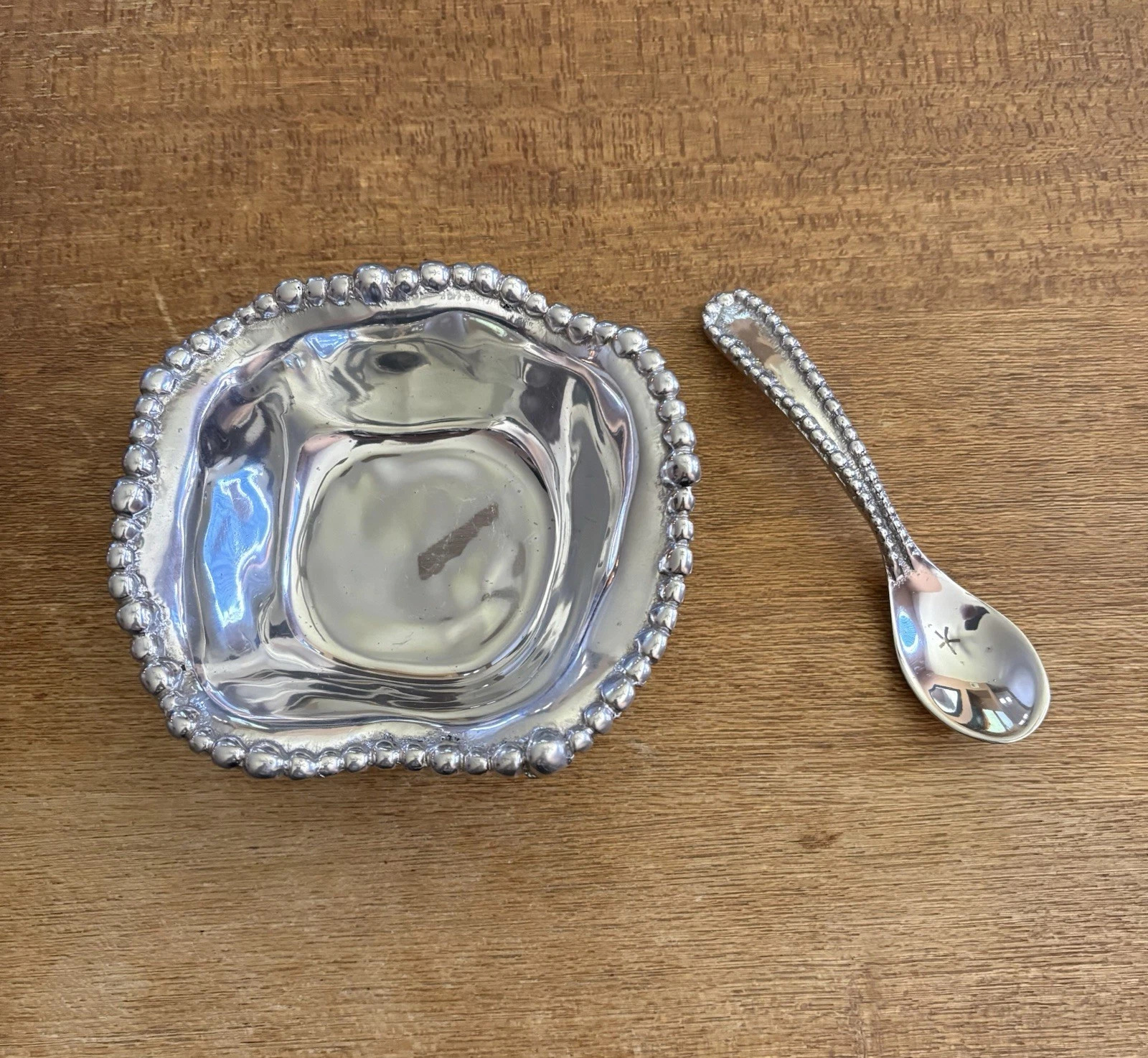 Beatriz Ball Organic Pearl Petit Bowl with Spoon