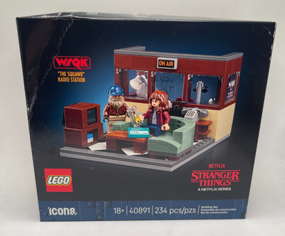 Lego Icons 40891 Stranger Things WSQK Squawk Radio Station GWP