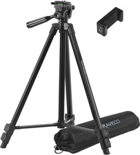 53" Universal Tripod For Canon Nikon Sony Cameras Suitable For Smartphone Bag