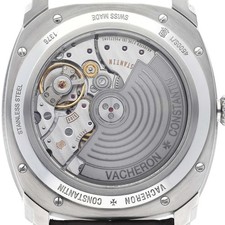 Vacheron Constantin Quai De L'ile Date Steel Mens Watch 4500S Box Card 6