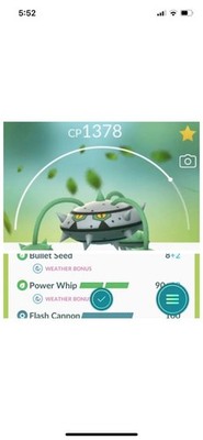 Ferrothorn Great League Level 22, PvP, 2 Charge , Under 1500 PKMN Go Fossil Cup