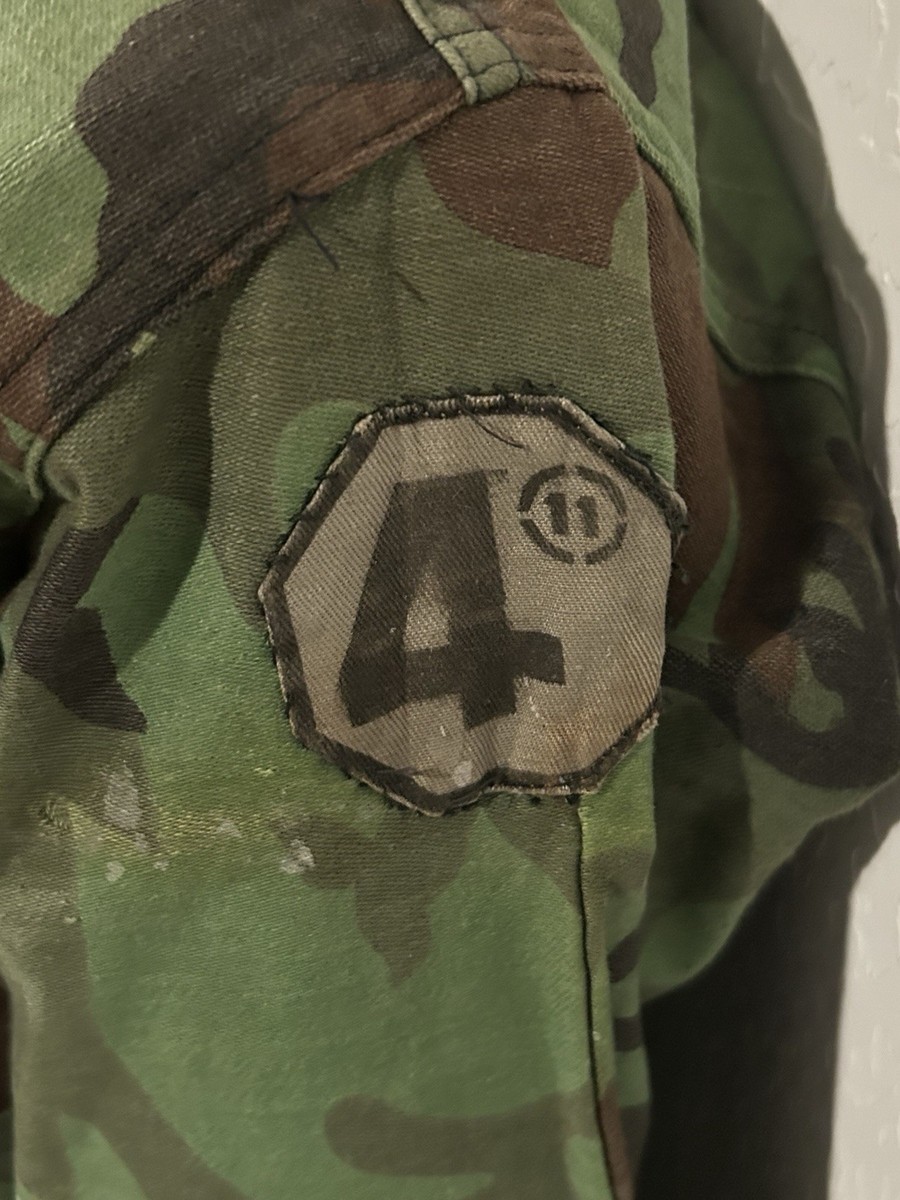 Original Vietnam War ARVN Ranger BDQ Camo Tunic, Trousers