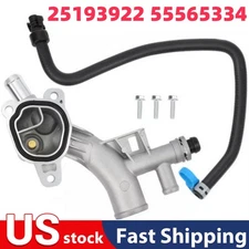 Engine Coolant Water Outlet Housing w/ Inlet Hose for Chevrolet Cruze 11-16 1.4L