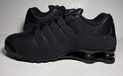 Nike Shox NZ Triple Black Men US Size 10 Sneakers Shoes  display picture 1