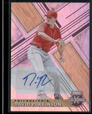 2019 Panini Elite Extra Edition David Parkinson #167 Auto Autographs