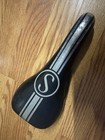 Vintage Schwinn Stinger Seat S Black White Stripe BMX Seat 2000 XS Pro 10" Team — photo 1