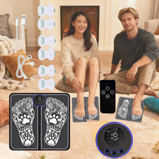 Electric Foot Massager EMS Technology for Muscle Reshaping for Home Office Use