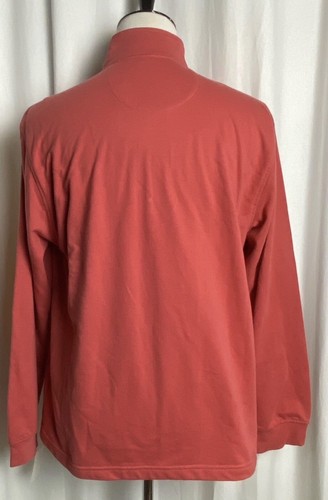 Izod Classics 1/4 Zipper Long Sleeve Sweater Shirt Medium Brand New W/ Tags - Picture 4 of 10