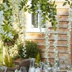 White Artificial Wedding Garlands