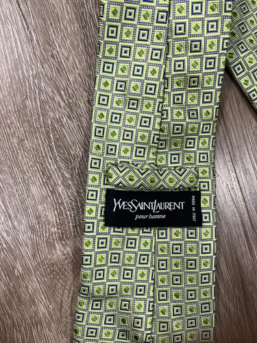 Lote de 8 Corbatas Hombre 100% Seda Yves Saint Laurent Christian Dior Peter Millar - Imagen 7 de 10