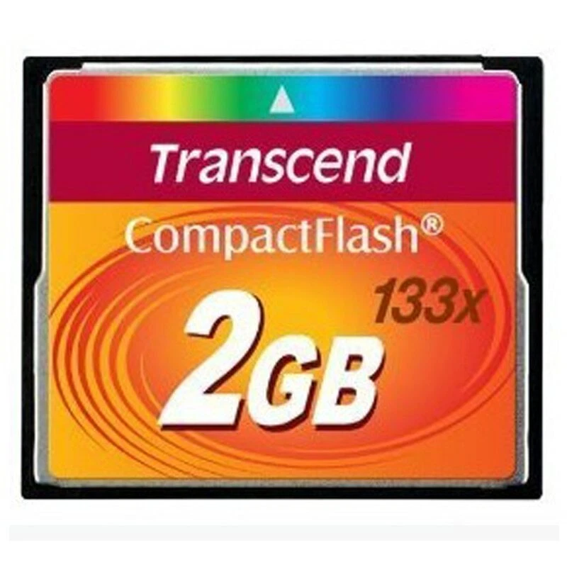 Transcend CF Memory Card 8G 4GB 2GB 1GB 16GB 133x CompactFlash Card - Image 3 of 4