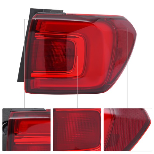 For 2017 2018 2019 GMC Acadia LED Tail Light Rear Outer Brake Lamp Left | Right - Foto 43 di 53