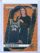 2024 Panini Prizm WNBA ELIZABETH KITLEY RC ROOKIE #140 ORANGE VELOCITY ACES