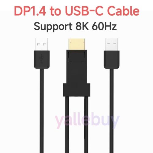 DP 1.4 auf Typ-C Kabel Adapter 8K für Huawei VR Brille/PC/Wacom Link Plus/AR