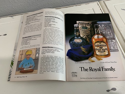 R&R PARTY MIXER 1986 MAGAZINE RECIPE COCKTAIL BOOKLET PARTY GAMES IDEAS - Picture 4 of 4