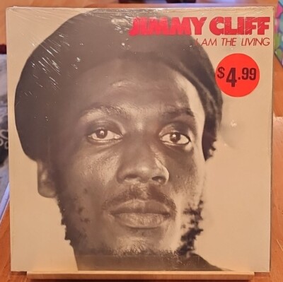 SEALED! Original 1980 Jimmy Cliff ''I Am The Living'' Vinyl LP - WEA 99089