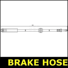 Brake Hose Rear FOR FORD FOCUS II 1.4 04->12 CHOICE2/3 Petrol Apec