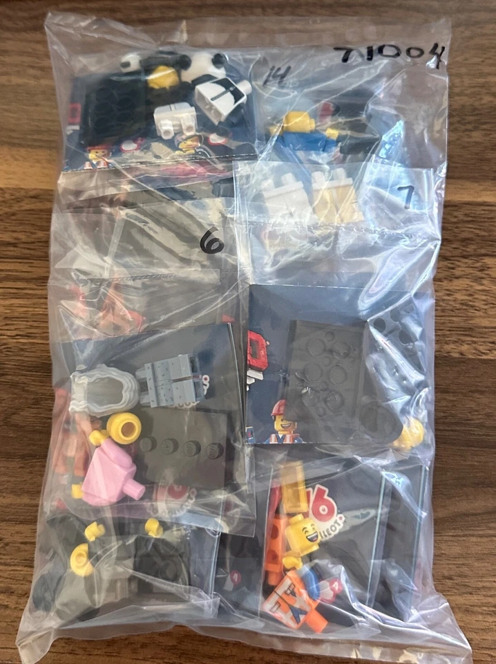 Lego 71004 The Lego Movie Minifigures Series 1 Complete Set of 16 *RETIRED* - Image 2 of 3