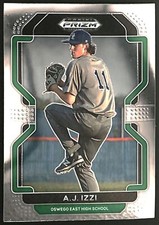 2022 Panini Prizm Draft Picks #PDP126 A.J. Izzi Rookie