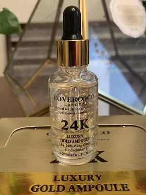 Covercoco London 24K Gold Face skin whitening and anti aging moisturizing serum