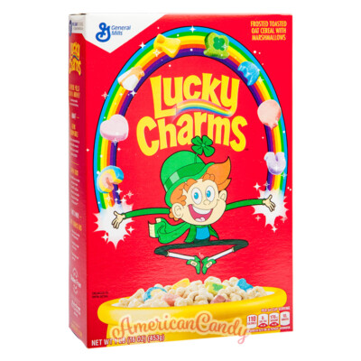 1x USA Cerealien Lucky Charms Reese's Puffs, Cheerios, Pebbles, Loops 43,45 /1kg
