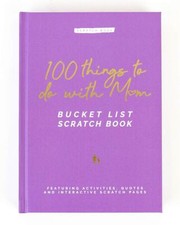 100 Things To Do With Mum Scratch Book Activity Mother's Day Birthday Keepsake