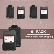 6x Icom Battery Replacement BP-227 17000mAh Li-ion for IC-M88 IC-85E IC-F50V F88