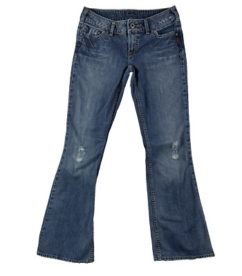 Silver Jeans Jewel Low Rise Bootcut Leg Denim Size 29