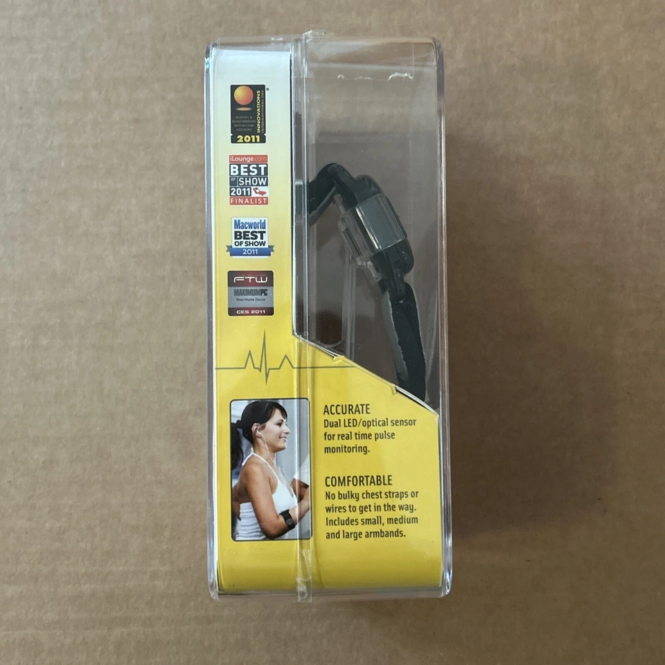 Scosche My Trek Monitor de Pulso Inalámbrico Bluetooth Brazalete Ritmo Cardíaco Pulso NUEVO Foto 4 de 4