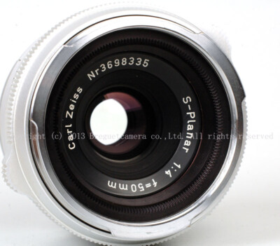Mint- Bull Eye Contarex Carl Zeiss S-planar 50mm f/4 Micro Lens