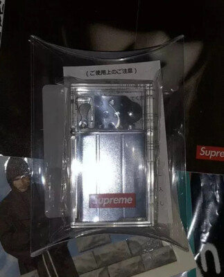 SUPREME Tsubota Pearl Hard Edge Lighter Clear *NEW* Sold Out