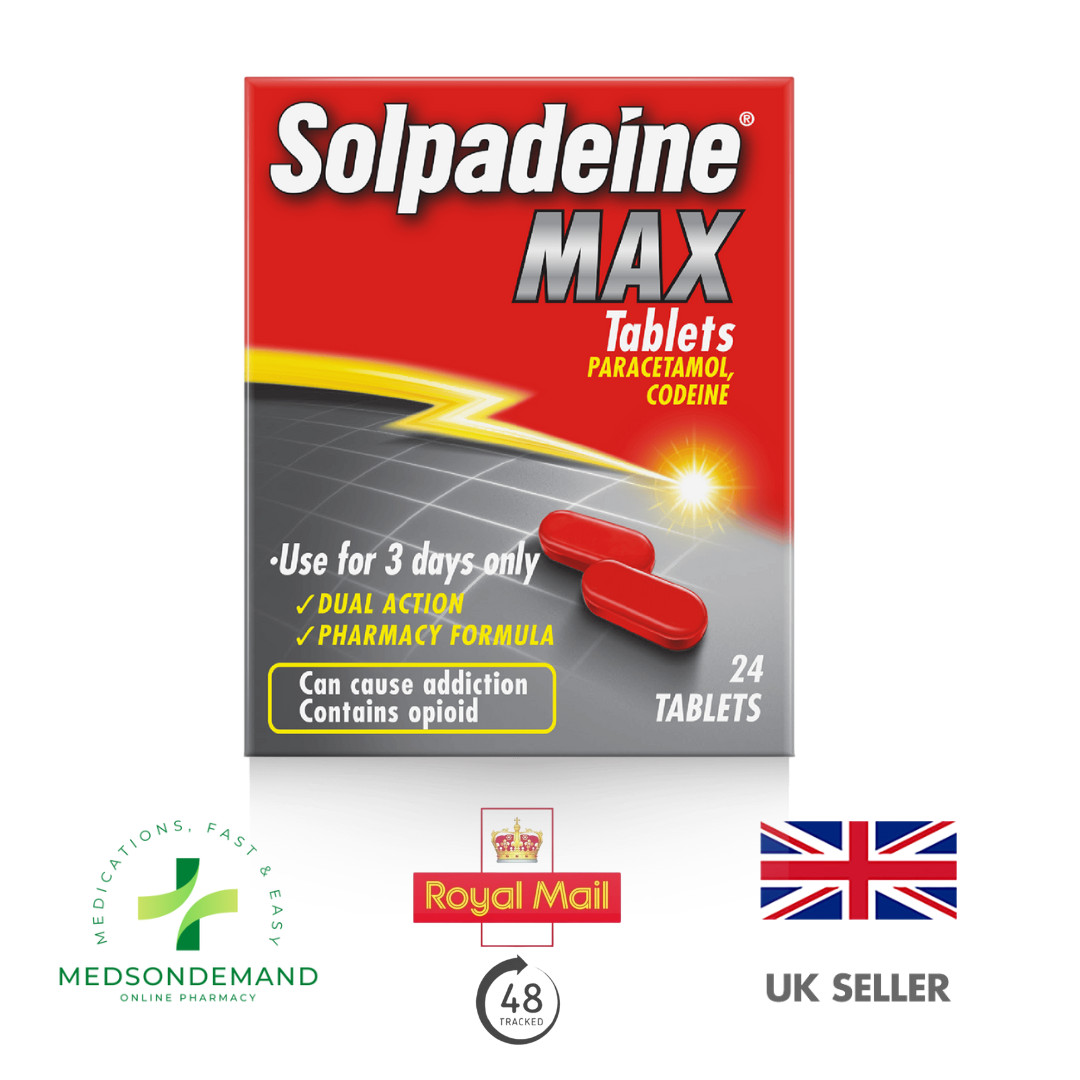 Solpadeine Max Tablets -24 Tablets (Back Pain relief) WWHAM Q & A.