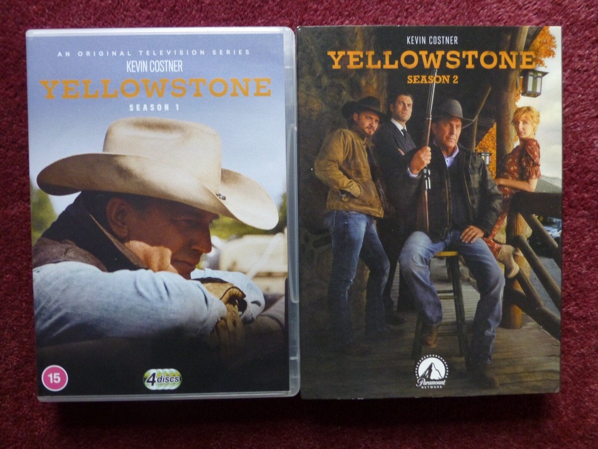 Yellowstone DVD, Complete Seasons 1-2 Region NTSC see Desc UK