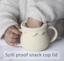 baby/toddler 2-1 Baby Cup With Straw And Snack Cup