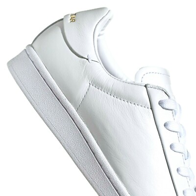 adidas gazelle silver green womens Men's Superstar Leather Low-top Sneakers in Black & White