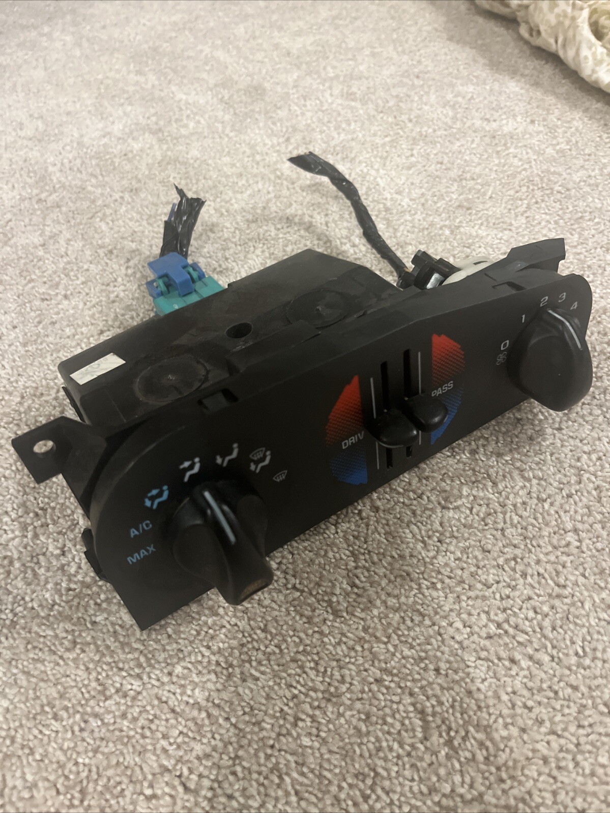 AC HVAC Climate Control Switch Dash Panel For Chevrolet Lumina Monte Carlo - OEM