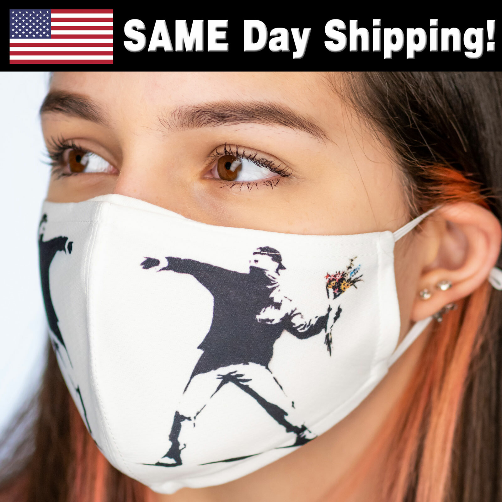 FAITH over FEAR Face Mask – INCLUDES 2 FILTERS! - MANY Fashion Designs Available