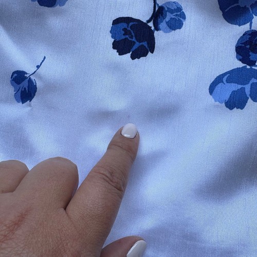 Janie and Jack Toddler Girl White Blue Sleeveless Floral Party Dress 2T - Picture 6 of 8