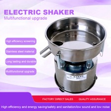 Electric Vibrating Screening Machine Stainless Steel Sifter for Powder Particle