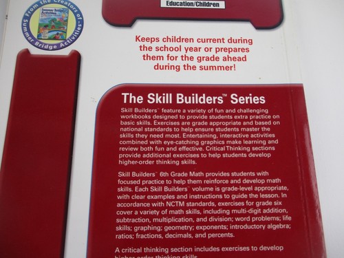 Skill Builders Ser.: Math Comprehension Grade 6 by Rainbow Bridge Publishing... - Picture 3 of 12