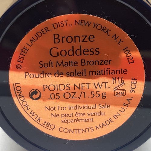 Estee Lauder BRONZE GODDESS POWDER BRONZER Soft Matte Bronzer.05Oz / 1.55g - Picture 2 of 3