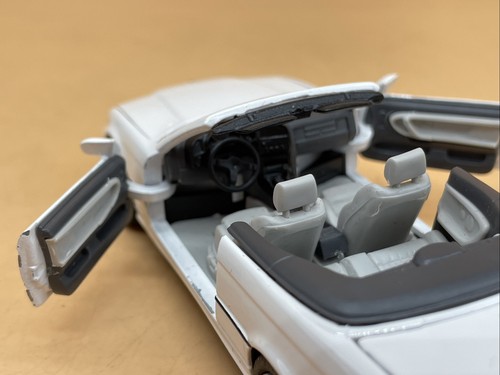 BMW E36 1:43 Series 1/43 SCHABAK Schabak Cabriolet Cabrio White Minichamps NMIB - Picture 6 of 20