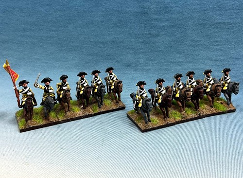 15 mm YM Guerra de los Siete Años WGS Pintado Prusiano Driesen Coraceros PB33 - Imagen 3 de 11
