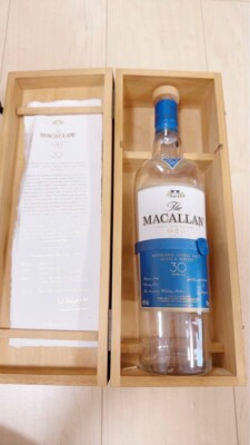 MACALLAN 30 Empty Bottle with Box SET
