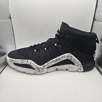 Adidas CrazyQuick Black And White Basketball Shoe 18 US Mens ''DEV SAMPLE'' RARE