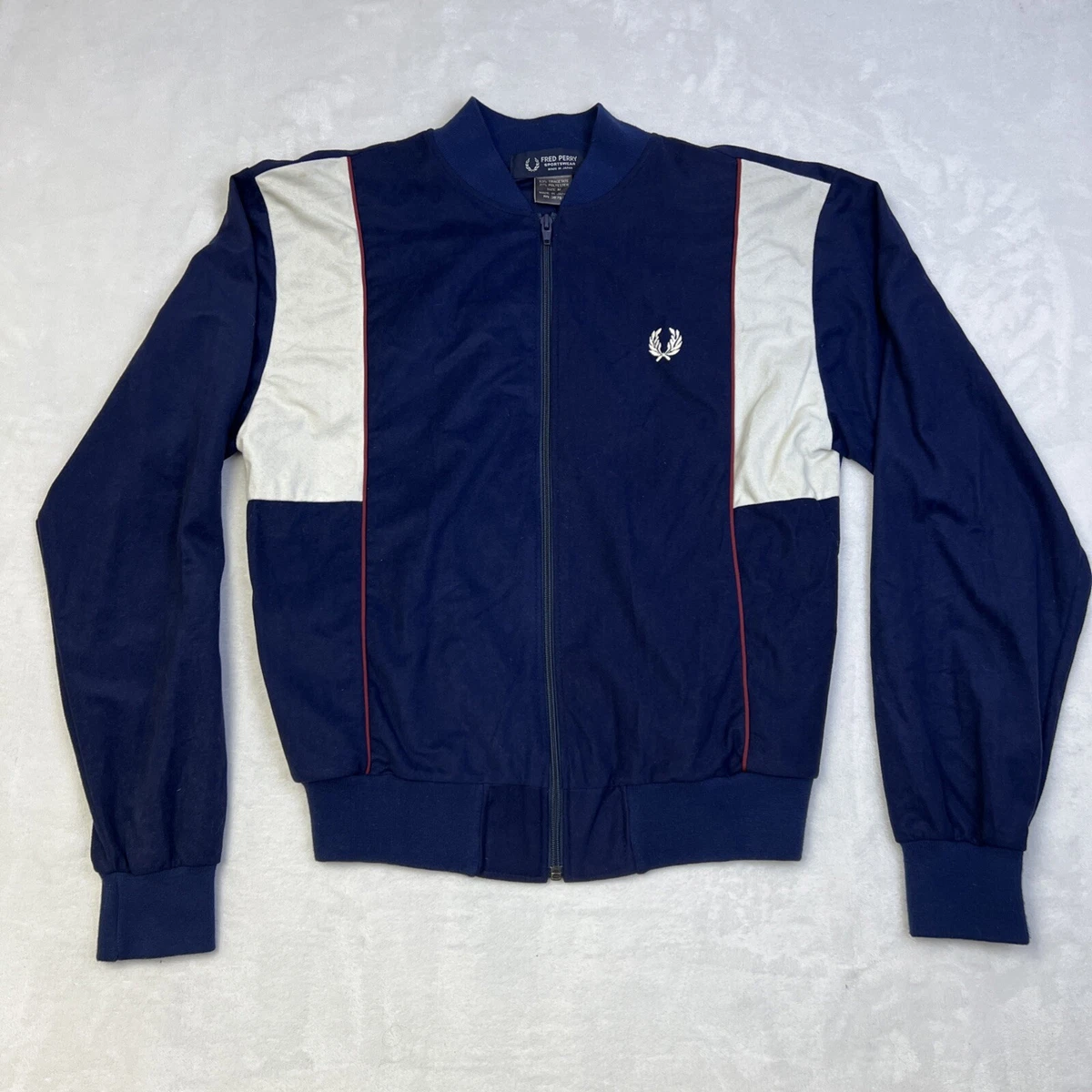 置物 FRED PERRY VINTAGE 置物 FRED PERRY VINTAGE Vintage Fred Perry Navy Track Jacket Mens