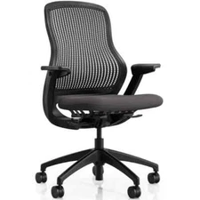 Knoll Re-Generation Ergonomic Office Chair  all black  